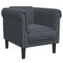 Dunkelgrauer Samtsessel von , Sofas - Ref: Foro24-372566, Preis: 177,31 €, Rabatt: %