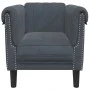 Dark gray velvet armchair by , Sofas - Ref: Foro24-372566, Price: 174,82 €, Discount: %