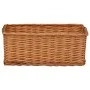 Stackable basket set 4 pieces brown willow by vidaXL, Storage baskets - Ref: Foro24-286981, Price: 46,48 €, Discount: %