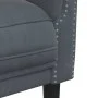 Dark gray velvet armchair by , Sofas - Ref: Foro24-372566, Price: 174,82 €, Discount: %