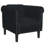 Schwarzer Samtsessel von , Sofas - Ref: Foro24-372570, Preis: 177,63 €, Rabatt: %