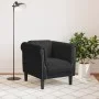 Black velvet armchair by , Sofas - Ref: Foro24-372570, Price: 175,40 €, Discount: %