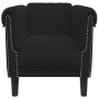 Schwarzer Samtsessel von , Sofas - Ref: Foro24-372570, Preis: 177,63 €, Rabatt: %