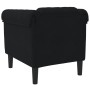 Sillón de terciopelo negro de , Sofás - Ref: Foro24-372570, Precio: 177,52 €