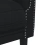 Black velvet armchair by , Sofas - Ref: Foro24-372570, Price: 175,40 €, Discount: %
