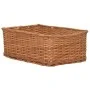 Stackable basket set 4 pieces brown willow by vidaXL, Storage baskets - Ref: Foro24-286981, Price: 46,48 €, Discount: %