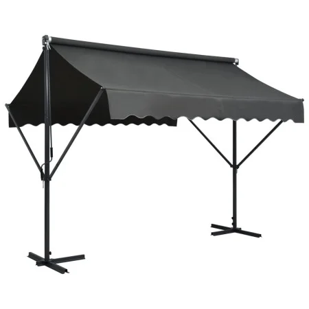 Anthracite gray freestanding awning 300x300 cm by vidaXL, Umbrellas - Ref: Foro24-145885, Price: 319,33 €, Discount: %