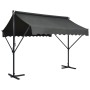 Toldo de pie independiente gris antracita 300x300 cm de vidaXL, Sombrillas - Ref: Foro24-145885, Precio: 377,54 €, Descuento: %
