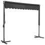 Toldo de pie independiente gris antracita 300x300 cm de vidaXL, Sombrillas - Ref: Foro24-145885, Precio: 377,54 €, Descuento: %