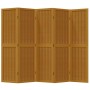 5-panel partition screen solid brown paulownia wood by , Room dividers - Ref: Foro24-358821, Price: 124,45 €, Discount: %