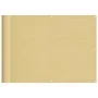 Balcony screen 100% polyester Oxford sand color 75x700 cm by , Umbrellas - Ref: Foro24-4000025, Price: 28,47 €, Discount: %