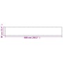 Pantalla de balcón 100% poliéster Oxford color arena 90x600 cm de , Sombrillas - Ref: Foro24-4000031, Precio: 29,51 €