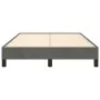 Dark gray velvet bed frame 120x190 cm by , Beds and slatted bases - Ref: Foro24-379503, Price: 101,79 €, Discount: %