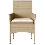 Garden armchairs with cushions 2 units beige synthetic rattan by , Garden chairs - Ref: Foro24-368113, Price: 140,43 €, Disco...