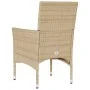 Garden armchairs with cushions 2 units beige synthetic rattan by , Garden chairs - Ref: Foro24-368113, Price: 140,43 €, Disco...
