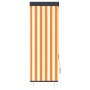Weißes und orangefarbenes Außenrollo 60x250 cm von vidaXL, Jalousien und Jalousien - Ref: Foro24-145945, Preis: 39,88 €, Raba...
