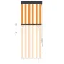 Weißes und orangefarbenes Außenrollo 60x250 cm von vidaXL, Jalousien und Jalousien - Ref: Foro24-145945, Preis: 39,34 €, Raba...