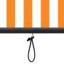 Weißes und orangefarbenes Außenrollo 60x250 cm von vidaXL, Jalousien und Jalousien - Ref: Foro24-145945, Preis: 39,88 €, Raba...