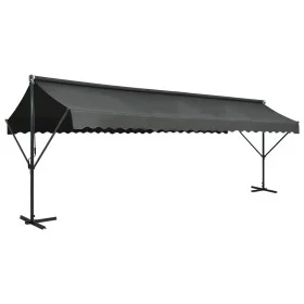 Anthracite gray free-standing awning 600x300 cm by vidaXL, Umbrellas - Ref: Foro24-145888, Price: 374,30 €, Discount: %