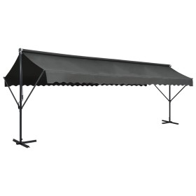Anthrazitgraue freistehende Markise 600x300 cm von vidaXL, Sonnenschirme - Ref: Foro24-145888, Preis: 528,26 €, Rabatt: %
