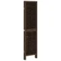 Dark brown paulownia wood 4-panel dividing screen by , Room dividers - Ref: Foro24-358657, Price: 100,32 €, Discount: %