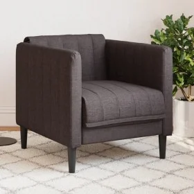 Dunkelbrauner Stoffsessel von , Sofas - Ref: Foro24-372598, Preis: 122,83 €, Rabatt: %