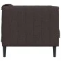 Sillón de tela marrón oscuro de , Sofás - Ref: Foro24-372598, Precio: 123,76 €, Descuento: %