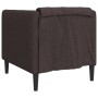 Sillón de tela marrón oscuro de , Sofás - Ref: Foro24-372598, Precio: 132,10 €, Descuento: %