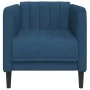 Blauer Stoffsessel von , Sofas - Ref: Foro24-372601, Preis: 158,89 €, Rabatt: %