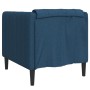 Sillón de tela azul de , Sofás - Ref: Foro24-372601, Precio: 161,46 €, Descuento: %