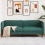 3-Sitzer-Sofa aus dunkelgrünem Stoff von , Sofas - Ref: Foro24-372617, Preis: 313,26 €, Rabatt: %