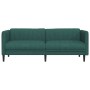 3-Sitzer-Sofa aus dunkelgrünem Stoff von , Sofas - Ref: Foro24-372617, Preis: 313,26 €, Rabatt: %