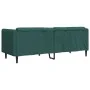 3 seater sofa dark green fabric by , Sofas - Ref: Foro24-372617, Price: 307,74 €, Discount: %