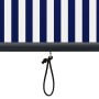Blau-weißes Außenrollo 80x250 cm von vidaXL, Jalousien und Jalousien - Ref: Foro24-145949, Preis: 42,70 €, Rabatt: %