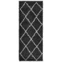 PAMPLONA moderner Langflorteppich Schwarz und Creme 80x200 cm von , Teppiche - Ref: Foro24-375406, Preis: 32,72 €, Rabatt: %