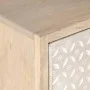 Mesita de noche madera maciza de mango y hierro 40x30x50 cm de , Mesitas de noche - Ref: Foro24-372009, Precio: 77,34 €, Desc...