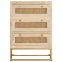 Cómoda madera maciza de mango y hierro 55x30x76 cm de , Taquillas y armarios de almacenamiento - Ref: Foro24-372021, Precio: ...