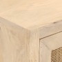 Kommode aus massivem Mangoholz und Eisen, 55 x 30 x 76 cm von , Schließfächer und Lagerschränke - Ref: Foro24-372021, Preis: ...