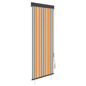 Gelbes und blaues Außenrollo 60x250 cm von vidaXL, Jalousien und Jalousien - Ref: Foro24-145944, Preis: 31,74 €, Rabatt: %