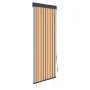 Estor enrollable de exterior amarillo y azul 60x250 cm de vidaXL, Persianas y estores - Ref: Foro24-145944, Precio: 31,38 €, ...
