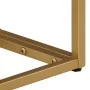 Konsolentisch aus massivem Mangoholz und schwarzem Eisen, 90 x 30 x 76 cm von , Seitentische - Ref: Foro24-372028, Preis: 187...