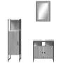 Sonoma gray plywood 3-piece bathroom furniture set by , Bathroom furniture - Ref: Foro24-3214818, Price: 151,53 €, Discount: %