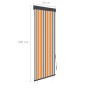 Gelbes und blaues Außenrollo 60x250 cm von vidaXL, Jalousien und Jalousien - Ref: Foro24-145944, Preis: 31,74 €, Rabatt: %