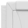 Bed with white synthetic leather mattress 100x200 cm by , Beds and slatted bases - Ref: Foro24-3208776, Price: 332,18 €, Disc...