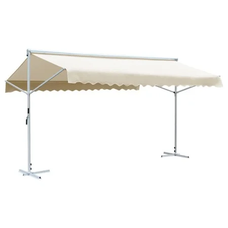 Cream free standing awning 600x300 cm by vidaXL, Umbrellas - Ref: Foro24-145884, Price: 345,91 €, Discount: %