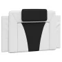 Bed with black and white synthetic leather mattress 90x200 cm by , Beds and slatted bases - Ref: Foro24-3208774, Price: 290,4...