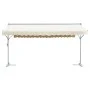 Cream free standing awning 600x300 cm by vidaXL, Umbrellas - Ref: Foro24-145884, Price: 345,91 €, Discount: %
