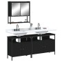 Juego de muebles de baño 3 pzas madera contrachapada negro de , Muebles de baño - Ref: Foro24-3214665, Precio: 168,12 €, Desc...