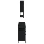 Juego de muebles de baño 3 pzas madera contrachapada negro de , Muebles de baño - Ref: Foro24-3214665, Precio: 168,12 €, Desc...