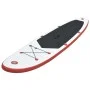 Red and white inflatable SUP paddle surf board set by vidaXL, Paddleboards - Ref: Foro24-92201, Price: 158,35 €, Discount: %
